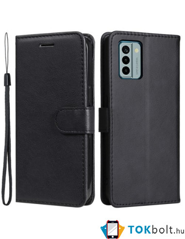 Oldalra nyíló tok Nokia G22 telefonhoz - FEKETE