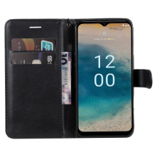 Oldalra nyíló tok Nokia G22 telefonhoz - FEKETE