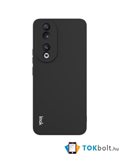 Rugalmas TPU tok Honor 90 készülékhez - FEKETE