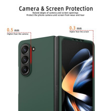 Műanyag hátlap tok Samsung Galaxy Z Fold5 készülékhez - ZÖLD