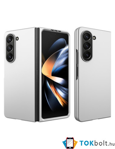 Műanyag hátlap tok Samsung Galaxy Z Fold5 készülékhez - EZÜST