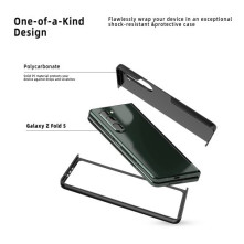 Műanyag hátlap tok Samsung Galaxy Z Fold5 készülékhez - EZÜST