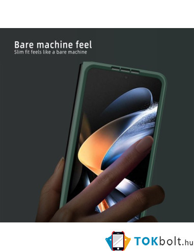Műanyag hátlap tok Samsung Galaxy Z Fold5 készülékhez - EZÜST