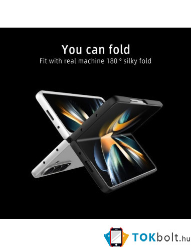 Műanyag hátlap tok Samsung Galaxy Z Fold5 készülékhez - KÉK