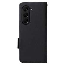 Oldalra nyíló tok Samsung Galaxy Z Fold5 telefonhoz - FEKETE