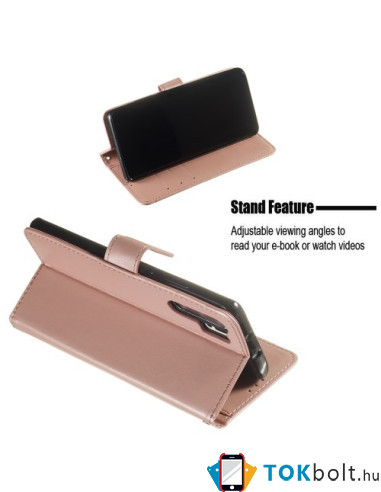 Oldalra nyíló tok Huawei P30 Pro telefonhoz - PINK