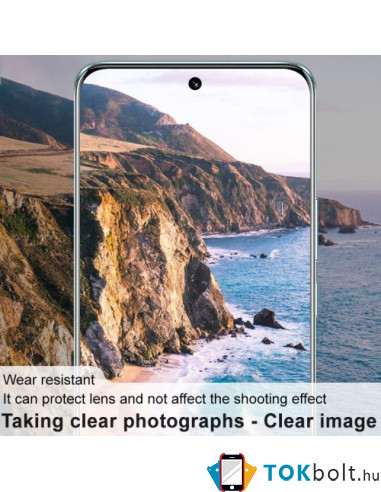 IMAK telefon kamera védő üveg Honor 90 típusú készülékhez - 1 db