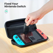 UGREEN tok Nintendo Switch-hez kártya rendezővel, karpánttal - FEKETE