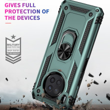 Kemény műanyag és rugalmas TPU hibrid tok Huawei nova 8i / Honor 50 Lite telefonhoz - ARANY