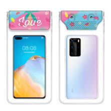 Vízálló mobiltelefon tartó max 7.2 hüvelykes (17.5 x 11 cm) készülékekhez - DINOSZAURUSZ