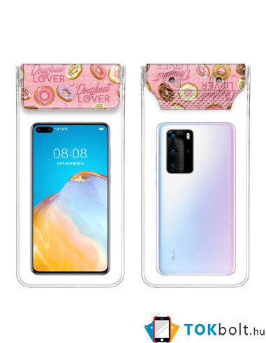 Vízálló mobiltelefon tartó max 7.2 hüvelykes (17.5 x 11 cm) készülékekhez - FÁNK