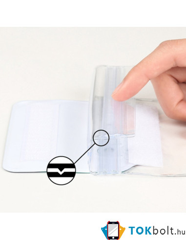 Vízálló mobiltelefon tartó max 7.2 hüvelykes (17.5 x 11 cm) készülékekhez - FÁNK