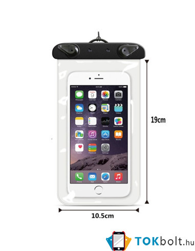 Vízálló mobiltelefon tartó max 7.2 hüvelykes (19 x 10.5 cm) készülékekhez - PINGVINEK