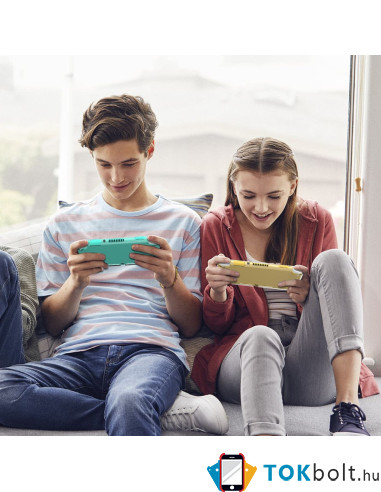Rugalmas TPU tok Nintendo Switch Lite készülékhez - ÁTTETSZŐ