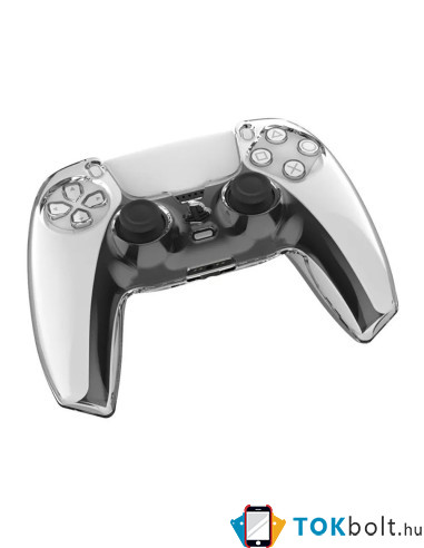 Rugalmas TPU tok PlayStation 5 Gamepad, kontrollerhez - ÁTTETSZŐ