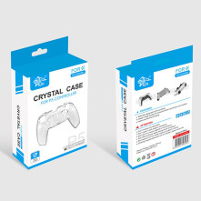 Rugalmas TPU tok PlayStation 5 Gamepad, kontrollerhez - ÁTTETSZŐ