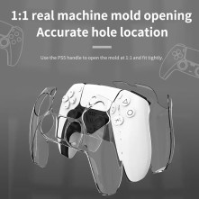 Rugalmas TPU tok PlayStation 5 Gamepad, kontrollerhez - ÁTTETSZŐ
