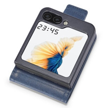 LC.IMEEKE flip tok Samsung Galaxy Z Flip5 5G telefonhoz - KÉK