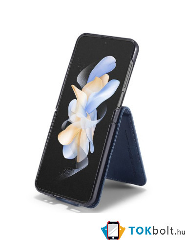LC.IMEEKE flip tok Samsung Galaxy Z Flip5 5G telefonhoz - KÉK