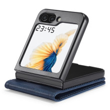 LC.IMEEKE flip tok Samsung Galaxy Z Flip5 5G telefonhoz - KÉK
