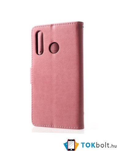 Oldalra nyíló mintás telefontok Huawei P30 lite telefonhoz - PILLANGÓK