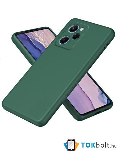 Rugalmas TPU tok Xiaomi Redmi Note 12 Pro / Poco X5 Pro készülékhez - ZÖLD