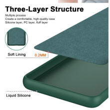 Rugalmas TPU tok Xiaomi Redmi Note 12 Pro / Poco X5 Pro készülékhez - ZÖLD