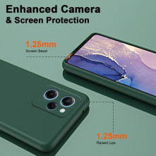 Rugalmas TPU tok Xiaomi Redmi Note 12 Pro / Poco X5 Pro készülékhez - ZÖLD