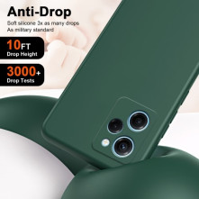 Rugalmas TPU tok Xiaomi Redmi Note 12 Pro / Poco X5 Pro készülékhez - ZÖLD