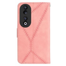 Oldalra nyíló tok Honor 90 telefonhoz - PINK