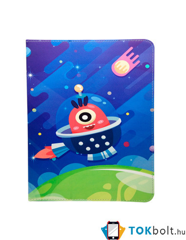 Univerzális kinyitható mintás táblagép tok 9-10 colos készülékekhez - UFO