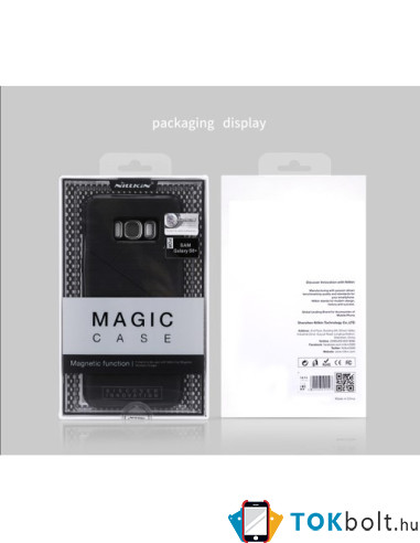 Rugalmas TPU tok Samsung Galaxy S8 Plus készülékhez - FEKETE