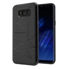 Rugalmas TPU tok Samsung Galaxy S8 Plus készülékhez - FEKETE