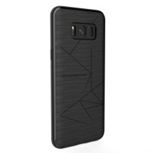 Rugalmas TPU tok Samsung Galaxy S8 Plus készülékhez - FEKETE