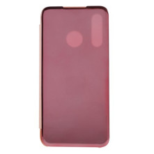 Flip telefontok átlátszó előlappal Huawei P30 lite készülékhez - RÓZSAARANY