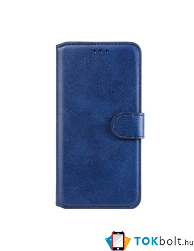 Oldalra nyíló tok Xiaomi Redmi Note 9S telefonhoz - KÉK