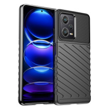 Rugalmas TPU tok Xiaomi Redmi Note 12 Pro Plus készülékhez - FEKETE