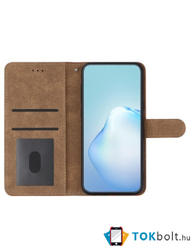 Oldalra nyíló tok Xiaomi 13 Lite telefonhoz - FEKETE