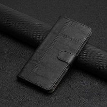 Oldalra nyíló tok Xiaomi 13 Lite telefonhoz - FEKETE