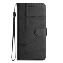 Oldalra nyíló tok Xiaomi 13 Lite telefonhoz - FEKETE