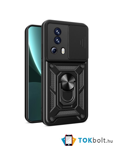 Rugalmas TPU tok Xiaomi 13 Lite készülékhez - FEKETE