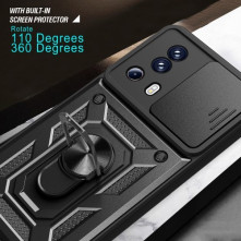 Rugalmas TPU tok Xiaomi 13 Lite készülékhez - FEKETE