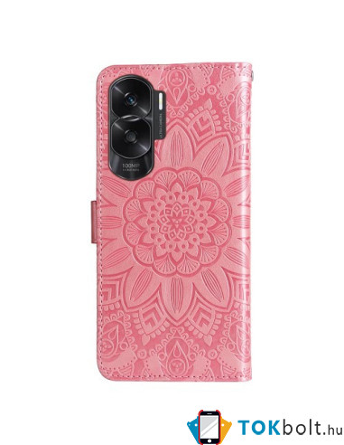 Oldalra nyíló mintás telefontok Honor X50i telefonhoz - MANDALA