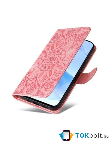 Oldalra nyíló mintás telefontok Honor X50i telefonhoz - MANDALA