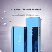 Flip telefontok átlátszó előlappal Honor 90 Lite készülékhez - EZÜST