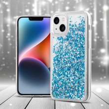 Mozgó csillámos telefontok Samsung Galaxy A54 5G telefonhoz - KÉK