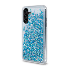 Mozgó csillámos telefontok Samsung Galaxy A54 5G telefonhoz - KÉK