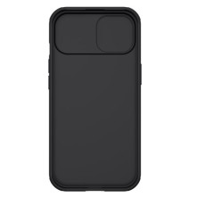 NILLKIN masszív tok kameravédővel Apple iPhone 15 Plus telefonhoz - FEKETE