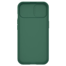 NILLKIN masszív tok kameravédővel Apple iPhone 15 Plus telefonhoz - ZÖLD