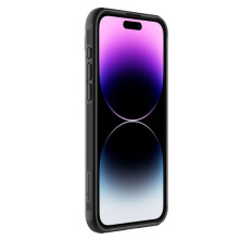 NILLKIN masszív tok kameravédővel Apple iPhone 15 Pro Max telefonhoz - FEKETE